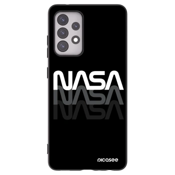 Picasee husă neagră din silicon pentru Samsung Galaxy A52s 5G A528B - NASA Triple