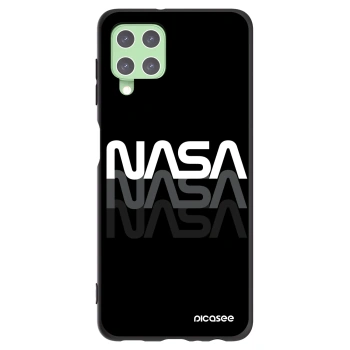 Picasee husă neagră din silicon pentru Samsung Galaxy A22 A225F 4G - NASA Triple