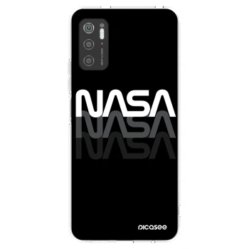 Picasee husă transparentă din silicon pentru Xiaomi Poco M3 Pro 5G - NASA Triple