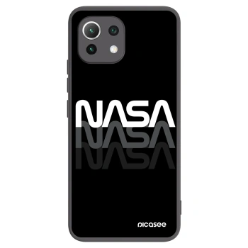 Picasee husă neagră din silicon pentru Xiaomi 11 Lite 5G NE - NASA Triple