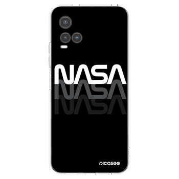 Picasee husă transparentă din silicon pentru Vivo Y33s - NASA Triple