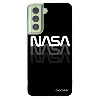 Picasee husă transparentă din silicon pentru Samsung Galaxy S21 FE 5G - NASA Triple