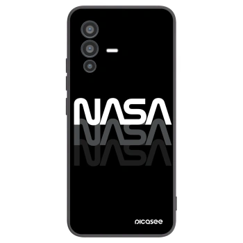 Picasee husă neagră din silicon pentru Vivo V23 5G - NASA Triple