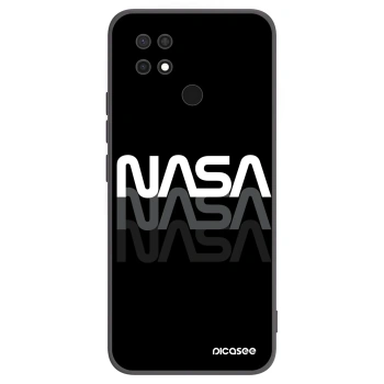 Picasee husă neagră din silicon pentru Xiaomi Redmi 10C - NASA Triple