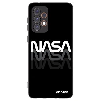 Picasee husă neagră din silicon pentru Samsung Galaxy A33 5G A336 - NASA Triple