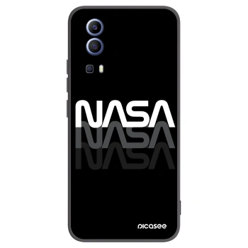 Picasee husă neagră din silicon pentru Vivo Y52 5G - NASA Triple