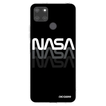 Picasee husă transparentă din silicon pentru Realme C21Y - NASA Triple
