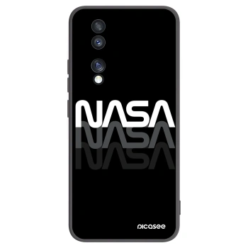 Picasee husă neagră din silicon pentru Honor 70 - NASA Triple