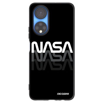 Picasee husă neagră din silicon pentru Honor X7 - NASA Triple