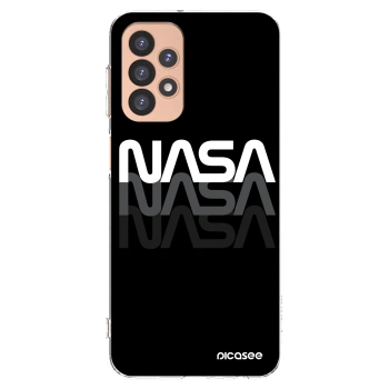 Picasee husă transparentă din silicon pentru Samsung Galaxy A23 A236B 5G - NASA Triple