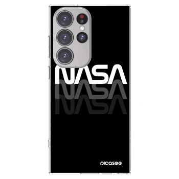 Picasee husă transparentă din silicon pentru Samsung Galaxy S23 Ultra 5G - NASA Triple