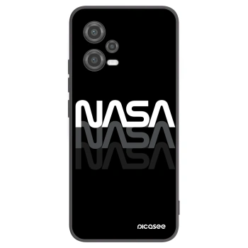Picasee husă neagră din silicon pentru Xiaomi Poco X5 - NASA Triple