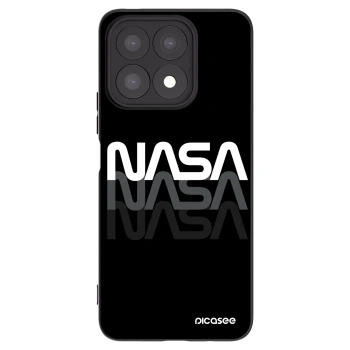 Picasee husă neagră din silicon pentru Honor X8a - NASA Triple