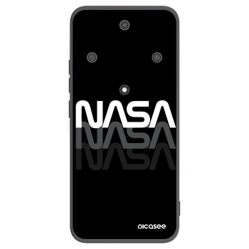 Picasee husă neagră din silicon pentru Honor Magic5 Lite 5G - NASA Triple