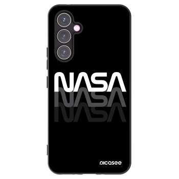 Picasee husă neagră din silicon pentru Samsung Galaxy A54 5G A546B - NASA Triple