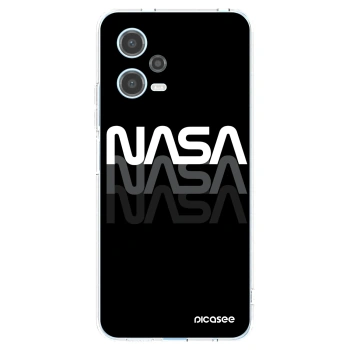 Picasee husă transparentă din silicon pentru Xiaomi Redmi Note 12 5G - NASA Triple