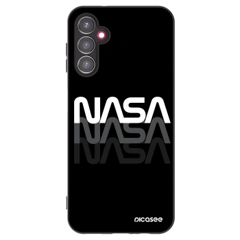 Picasee husă neagră din silicon pentru Samsung Galaxy A14 5G A146P - NASA Triple