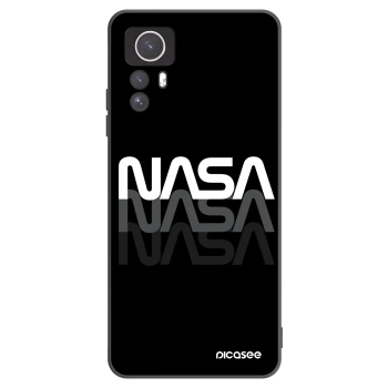 Picasee husă neagră din silicon pentru Xiaomi Redmi Note 12S - NASA Triple