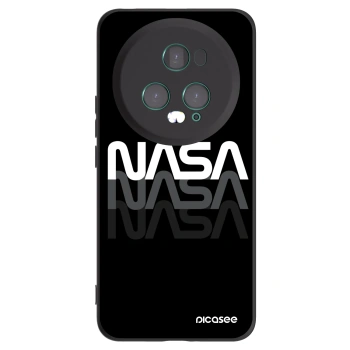 Picasee husă neagră din silicon pentru Honor Magic5 Pro - NASA Triple
