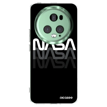Picasee husă transparentă din silicon pentru Honor Magic5 Pro - NASA Triple
