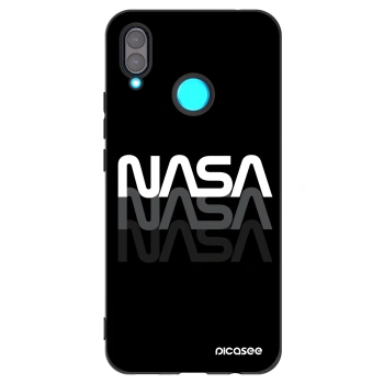 Picasee husă neagră din silicon pentru Huawei Nova 3 - NASA Triple