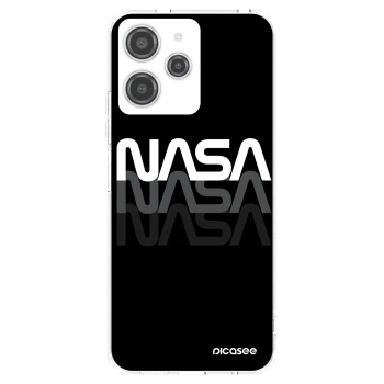 Picasee husă transparentă din silicon pentru Xiaomi Redmi 12 4G - NASA Triple