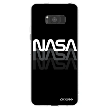 Picasee husă transparentă din silicon pentru Samsung Galaxy S8 G950F - NASA Triple