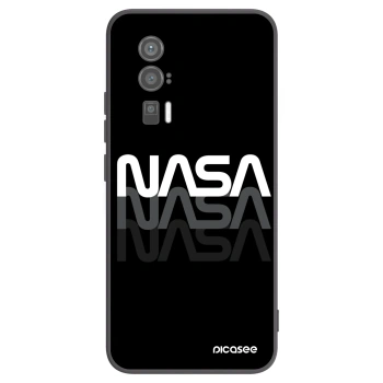 Picasee husă neagră din silicon pentru Xiaomi Poco F5 Pro 5G - NASA Triple