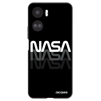 Picasee husă neagră din silicon pentru Honor 90 Lite 5G - NASA Triple