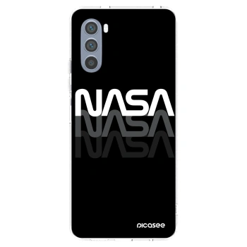 Picasee husă transparentă din silicon pentru Motorola Moto G62 - NASA Triple
