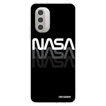 Picasee husă transparentă din silicon pentru Motorola Moto G51 - NASA Triple