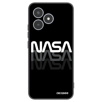Picasee husă neagră din silicon pentru Realme C53 - NASA Triple