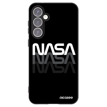 Picasee husă neagră din silicon pentru Samsung Galaxy S23 FE S711B - NASA Triple