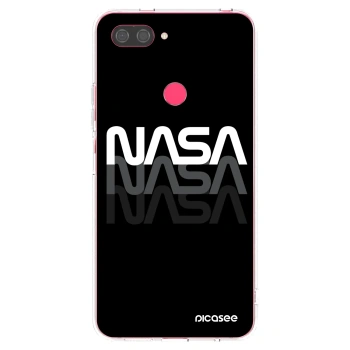 Picasee husă transparentă din silicon pentru Xiaomi Mi 8 Lite - NASA Triple