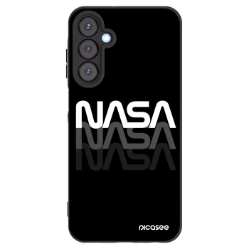 Picasee husă neagră din silicon pentru Samsung Galaxy A25 A256B 5G - NASA Triple
