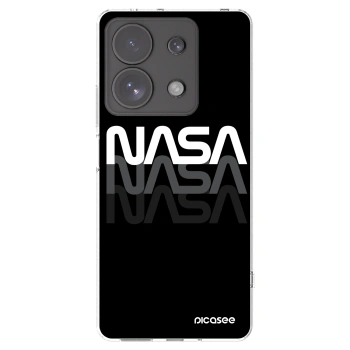 Picasee husă transparentă din silicon pentru Xiaomi Redmi Note 13 Pro 4G - NASA Triple