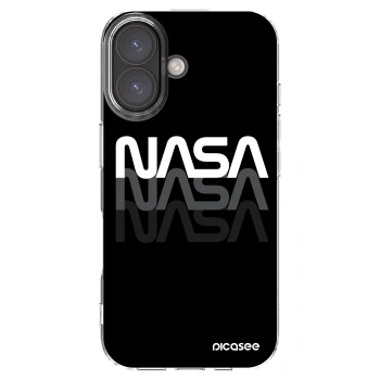 Picasee husă transparentă din silicon pentru Apple iPhone 16 - NASA Triple