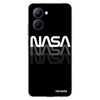Picasee husă transparentă din silicon pentru Realme C33 (2023) - NASA Triple