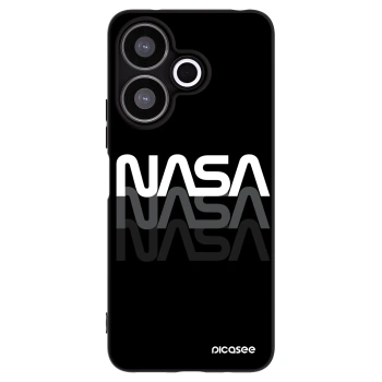Picasee husă neagră din silicon pentru Xiaomi Redmi 13 4G - NASA Triple