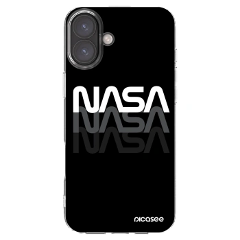 Picasee husă transparentă din silicon pentru Apple iPhone 16 Plus - NASA Triple