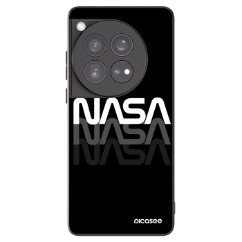 Picasee husă neagră din silicon pentru OnePlus 12 5G - NASA Triple