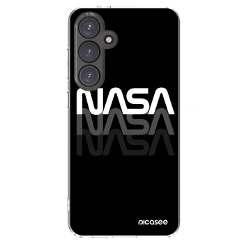 Picasee husă transparentă din silicon pentru Samsung Galaxy S24 FE S721B - NASA Triple