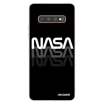 Picasee husă transparentă din silicon pentru Samsung Galaxy S10 Plus G975 - NASA Triple