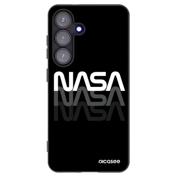 Picasee husă neagră din silicon pentru Samsung Galaxy S25 5G - NASA Triple