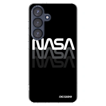 Picasee husă transparentă din silicon pentru Samsung Galaxy S25 5G - NASA Triple