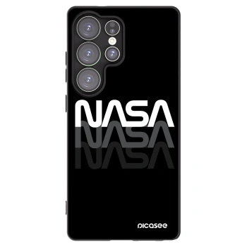 Picasee husă neagră din silicon pentru Samsung Galaxy S25 Ultra 5G - NASA Triple