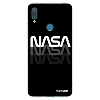 Picasee husă transparentă din silicon pentru Huawei Y7 2019 - NASA Triple