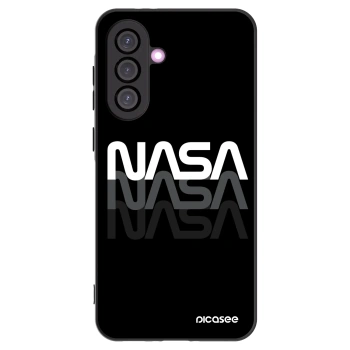 Picasee husă neagră din silicon pentru Samsung Galaxy A56 5G A566B - NASA Triple