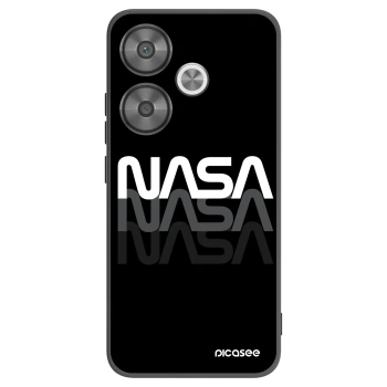 Picasee husă neagră din silicon pentru Xiaomi Poco F6 - NASA Triple