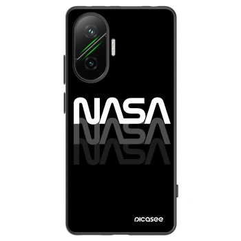 Picasee husă neagră din silicon pentru Xiaomi Poco F7 Pro 5G - NASA Triple